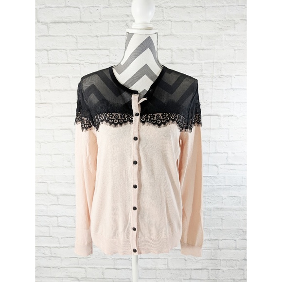 august silk Sweaters - August Silk Dahlia Mauve Cardigan Sweater